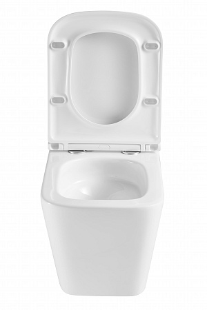 Подвесной унитаз безободковый Terminus Ватикан Monolit 490х340 белый Рыбинск - фото 7