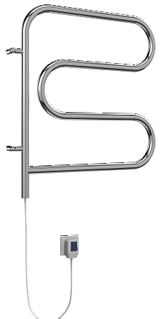Электро 25 F-обр 600х600 поворотный Полотенцесушитель TERMINUS Рыбинск - фото 1