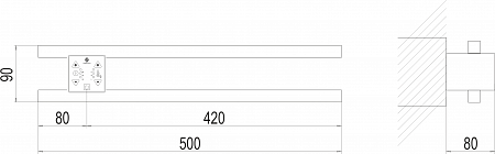 Полка Электро П2 ПРОФ 500х90 NEW Рыбинск - фото 4